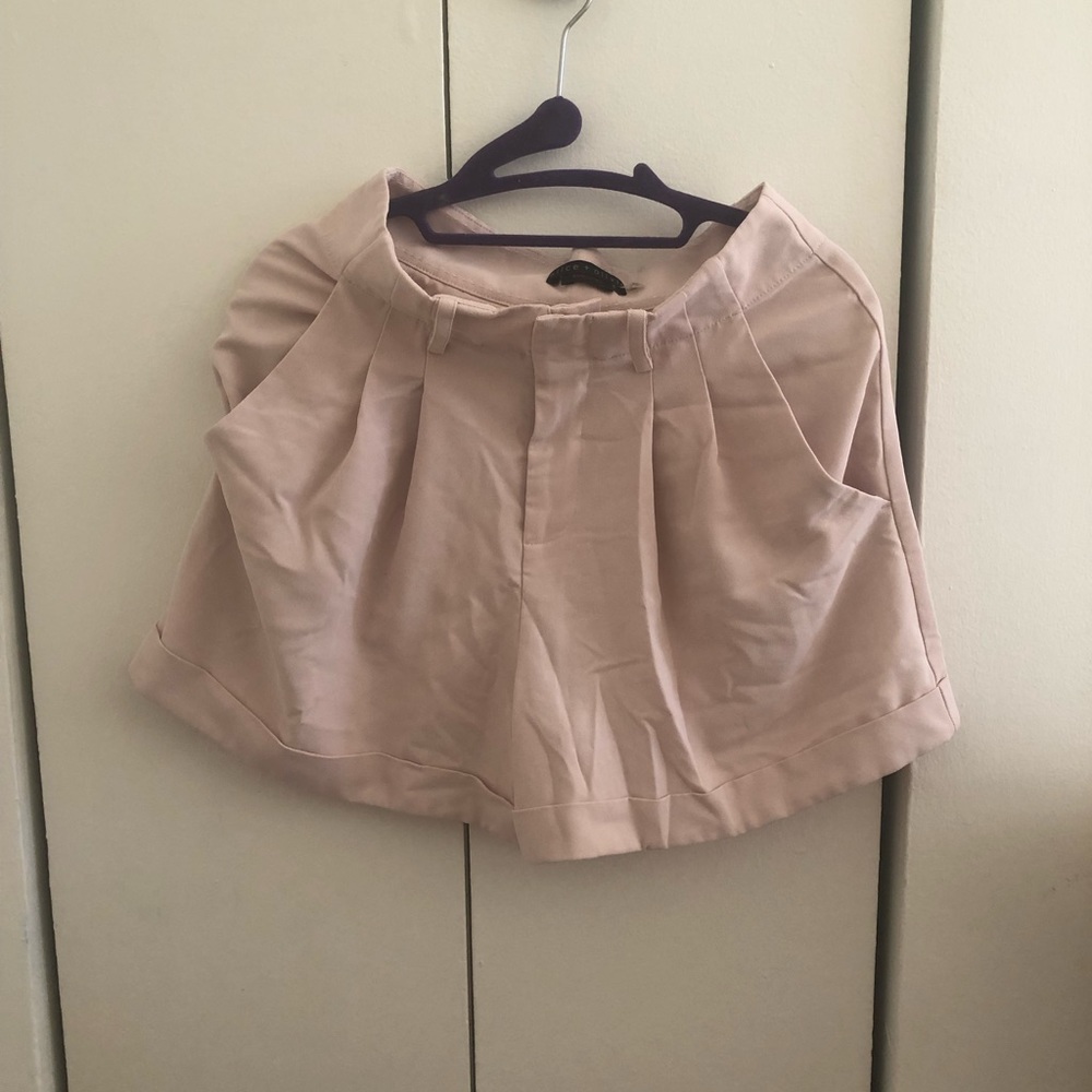 Alice+Olivia Pink/Nude Womens Shorts US0